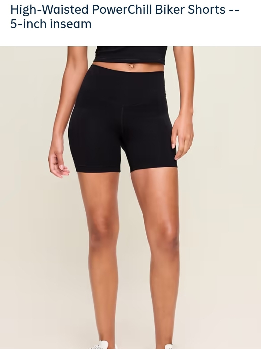 Old Navy Black Women's Bike Shorts